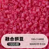 Set de cuentas de 264 colores, 1000 cuentas por bolsa, cuentas de 2.6MM, materiales para rompecabezas 3D DIY, venta al por mayor