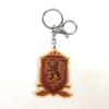 Broche de metal con forma de personaje de dibujos animados, llavero de goma blanda de doble cara, llavero acrílico