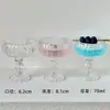 Copa repujada con un diseño elegante, copa de cóctel mini, vaso creativo para bebidas, copa de martini, copa de postre