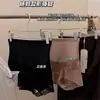 Roupa Íntima de Cintura Alta com Controle Leve da Barriga, Calcinha Fina de Renda Sem Costura para Barriga Grande, Cueca Modeladora Pós-Parto com Forro de Algodão Puro, Levanta Bumbum