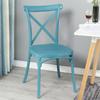 Fábrica de Sillas de Comedor de Plástico Personalizadas Venta al por Mayor Café Tienda de Conveniencia Silla de Comedor de Color Comedor Restaurante Hogar Plástico Din