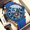 Reloj para Hombre Marca Suiza Multifuncional Seis Manecillas Resistente al Agua Luminoso Transmisión en Vivo Comercio Exterior Modelo Popular Dropshipping