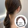 Anillo para el pelo de coleta con explosiones transfronterizas, cuerda para el pelo de peluca, anillo para el pelo de simulación natural, cuerda para el pelo de estilo coreano atmosférico, moda simple, accesorio para la cabeza