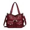 Moda Transfronteriza Bolso de Hombro para Mujer Europeo y Americano de Gran Capacidad Pu Bolso para Mujer al Por Mayor Bolso Tote Cruzado Nuevo Bolso de Mano