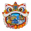 Série GuangdongGuangzhou Yangcheng Yueyun Huacheng Cenário Ímãs de Geladeira Souvenirs Turísticos Culturais e Criativos Adesivos Magnéticos
