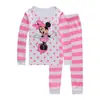 Ropa Nueva de Manga Larga para Niñas y Bebés Oruga Colorida de Dibujos Animados Conjunto de Ropa para el Hogar Pijama K240