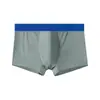 Roupa Íntima Masculina Cueca Boxer Respirável de Seda Gelada Masculina Shorts Esportivos Masculinos Finos Antibacterianos de Verão