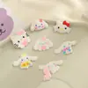 Ímãs de Geladeira Sanrio em PVC, Pingentes para Sapatos, Acessórios de Cabelo, Acessórios de Decoração DIY, Adesivos para Capa de Celular, Materiais para Atacado