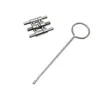 Materiales dentales: Expansor espiral Aireis, aparato de ortodoncia, bracket colado, expansor espiral, tornillo expansor