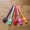 Ferramentas de Cozinha Coloridas Peça Única Pincel de Silicone para Óleo Pincel de Óleo para Panqueca de Cozinha Pincel para Líquido de Ovo Pincel para Churrasco Doméstico