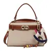 Bolso de Mano de Lujo a la Moda para Mujer, Bolso de Hombro Exquisito de Nicho Transfronterizo para el Trabajo, Bolso Cuadrado Pequeño Europeo y Americano, Bolso Cruzado de Moda para Mujer