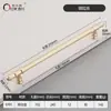 Manija de Cajón de Aleación de Zinc Estilo Francés, Manija de Puerta de Gabinete, Manija de Puerta de Armario, Herraje Minimalista de Lujo Ligero de un Solo Agujero