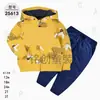 Comercio Exterior Ropa Infantil Primavera y Otoño Conjunto Infantil de Dos Piezas Material Sudadera Sudadera con Capucha Ropa Infantil para Bebés Ropa de Salida [Al por Mayor]