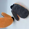 Guantes de Garra de Oso de Felpa de Coral Doble Cara Felpa para Coche Guantes Limpiadores de Coche de Fibra Fina Absorbente Coral Fleece