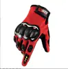 Guantes de Motocicleta, Guantes Deportivos para Exteriores de Medio Dedo con Protección de Carcasa Dura, Transpirables, Antideslizantes, Compatibles con Pantalla Táctil