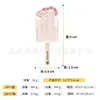 Ímã de Geladeira Criativo Picolé de Sorvete Vários Sabores Mini Picolé de Sorvete de Jasmim Lichia Polpa Resina Ímã de Geladeira