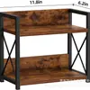 Prateleira de Madeira para Armazenamento de Café Transfronteiriça Prateleira de Arquivamento de Mesa de Armário de Cozinha Prateleira de Armazenamento de Condimentos Prateleira de Armazenamento de Maquiagem para Banheiro