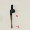 Maquinaria Textil Xiehe Gancho Guía de Hilo Gancho Guía de Alambre de Tornillo de Aluminio Pigtail M4/M Metabo