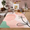 Tapete Estilo Japonês Normcore Transfronteiriço Estilo Wabi-Sabi Sala de Estar Escandinavo Luxo Acessível Imitação de Caxemira Manta de Mesa de Café Casa Quarto Manta de Cabeceira