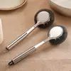 Cepillo de Limpieza de Cocina de Acero Inoxidable, Bola de Alambre de Acero Espeso para Limpiar Ollas, Herramienta para Limpiar Ollas, Cepillo para Lavar Platos, Herramienta de Limpieza de Cocina