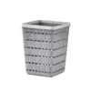 Cesta de Almacenamiento de Escritorio de Plástico Hueco de Moda Creativa Mini Cubo de Basura Cesta Almacenamiento de Artículos Varios para el Hogar Pequeño Portalápices