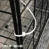 Jaula para Perros, Jaula para Gatos, Jaula para Conejos, Jaula para Pollos, Accesorios para Mascotas, Pieza Mágica, Valla de Malla de Hierro, Divisor de Valla, Combinación de Empalme Libre DIY