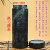 Fornecedor da Fábrica Copo de Água de Pedra Medicinal Jade do Tibete, Copo Térmico de Serpentina Magnética Verde Escuro, Xícara de Chá de Jade, Fornecimento ao Vivo