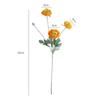 Flor artificial de loto de alta gama de 4 cabezas para belleza estilo ins decoración de mesa de café de sala de estar en casa decoración de guía de camino de boda decoración suave