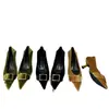 2026 Nova Moda Outono Europeia e Americana Sapatos Scarpin Femininos de Salto Médio Baixo com Saltos Finos e Biqueiras Pontudas para Estilo de Trabalho