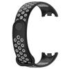 Adecuado para Xiaomi Mi Band 9 10 11 Correa de Dos Colores Mi Band8Nfc Pulsera con Hebilla Perforada con Tapón de Goma y Metal