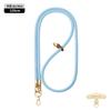 Cordão Original para Celular Longo 8mm Mosquetão de Montanhismo Transversal Ajustável Outdoor Elegante Dourado Escalada Corda Trançada