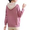 2025 Transfronterizo Nuevo Otoño e Invierno Ropa para Madres Prendas de Punto Chaqueta de Punto con Capucha Holgada Cárdigan Ropa para Mujeres de Mediana Edad y Mayores