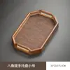 Bandeja Ovalada Marrón Plus para Manteles Individuales para Taza de Agua Doméstica Bandeja de Bambú Bandeja para Comidas Chinas Bocadillos Cuenco para Frutas Secas