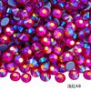 Superfície média de perfuração a quente cola hot melt fundo furando broca roupas hot stamping acessórios de desenho quente acessórios DIY fundo plano com cola strass atacado