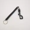 Cordas Espirais de Plástico no Atacado em Estoque, Chaveiros Espirais Coloridos, Cordas Espirais Anti-Perda para Chaves, Correntes para Celular de Motocicleta