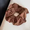 Goma para el pelo estampada estilo coreano para mujer, Diadema floral simple de alta gama, Banda elástica que no daña el cabello, Accesorio para el pelo grande