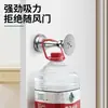 Tapón de Puerta Anticolisión Engrosado, Tapón de Puerta de Acero Inoxidable Silencioso con Succión al Piso para Puertas de Dormitorio, Dispositivo Anticolisión Sin Taladro, Tapón de Puerta Magnético Fuerte