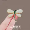 2024ifashion Broche Coleção Dupla Flauta Preço de Fábrica Broche Diamante Cintilante Broche Totalmente Diamantado Pinos Femininos Fixos Corsage de Roupa