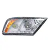 Ensamblaje de intermitente Haibao luz de coche con toldo totalmente cerrado faro de vehículo de cuatro ruedas faro delantero triciclo eléctrico
