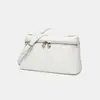 Lp19 Nicho Exquisito Uma Alça Transversal Bolsa Pequena Estilo Outono Feminina Versátil Outono e Inverno Ins Nicho Bolsa Lancheira