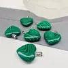 Outlet de Fábrica Pingente de Pedra Natural Amor Acessórios para Joias DIY Pingente de Colar de Cristal Polido Pedra Original Exclusivo para Mulheres