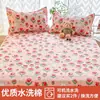 Lençol de peça única para dormitório estudantil individual, conjunto de três peças espessado escovado de 1,5m para dormir sem roupa, exclusivamente para dormitórios de verão