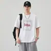 Camiseta con Estampado Retro Trendy Americano para Hombre de Manga Corta Verano 2026 Nueva Llegada Marca Trendy Holgada Media Manga Top Casual