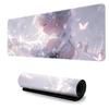 Mouse Pad para Jogo Estilo Anime Super Grande Borda Travada Menino E-sports Jogo Computador Pad Grande para Teclado Espessado Antiderrapante