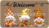 Daifa temu Tapete Decorativo de Otoño para Puerta de Entrada de Amazon Tapete de Pie de Terciopelo Cristal Espesado para Baño Tapete Absorbente