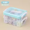 Kit de costura de 30 piezas, caja de costura doméstica, portátil, grande, de tres capas, hecha a mano, de alta gama