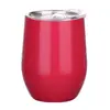 Swig12oz Casca de Ovo Copo por dentro e por fora 304 aço inoxidável Térmica a Vácuo copo taça de vinho tinto carro em forma de U Barriga Grande Copo de Ovo