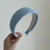 Diadema de Punto Grueso de Estilo Coreano con Ala Ancha para Mujer, Estilo Deportivo, Modelo Nuevo para Niñas Jóvenes, Estilo Old Money, Diadema Simple y de Alta Gama