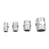 2mm, 3mm, 4mm, 6mm, 1 Pulgada Accesorios Roscados de Acero Inoxidable, Conectores Reductores Directos de Doble Rosca Macho a Macho para Tubería de Agua, Conectores de Accesorios de Fontanería