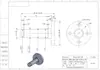 Montaje de Brida Articulada Flotante Tipo Brida Redonda Eje con Ranura para Anillo de Retención Pasador Voladizo 45# Núcleo de Eje WHE01